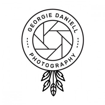 georgie daniell photography logo RGB Black